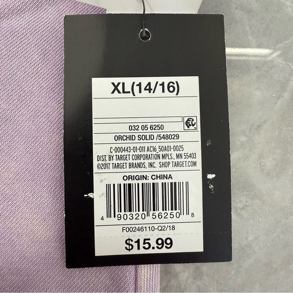 Girls’ Art Class Ruched Acid Wash Short Sleeve Top Size XL 14/16 - Picture 13 of 16